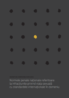 Normele penale naționale referitoare la infracțiunile privind viața sexuală cu standardele internaționale în domeniu